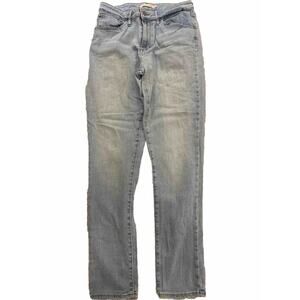 Levis 721 Jeans Womens Tag 30x28 Actual 27x27  Blue High Rise Skinny Western Y2K